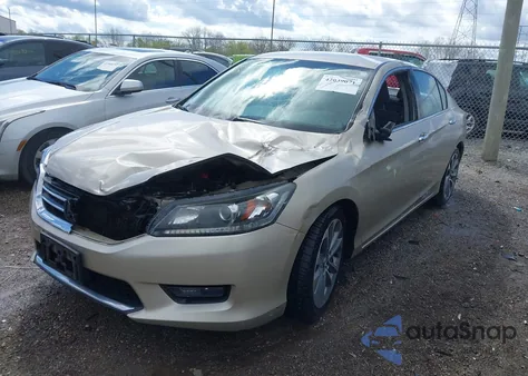 2015 Honda Accord Sport из США, поврежденный, VIN 1HGCR2F50FA073908